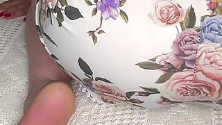 Floral Granny Panties Fart Session