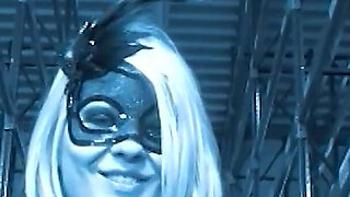 German Domination Scene - Blonde in Fetish Gear