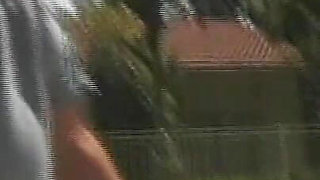 Beautiful Teen with Small Tits Ass Fucked and Cummed in Mouth by Two Monster Cocks
