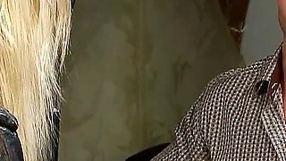 Blonde candid teen Christina filmed banging by stepfather at casting