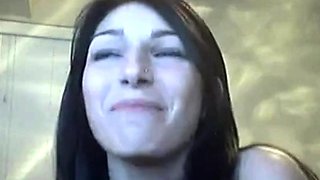 Cutie Bater Plays with Dildo on Webcam