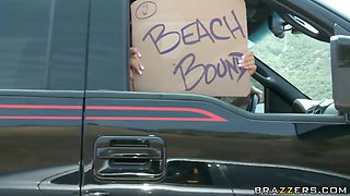 Beach Bum With Johnny Sins, Cherokee - Brazzers