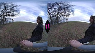 Amazed Elena Vedem Enjoys Sex In The Car