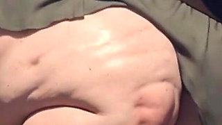 Massive SSBBW Dominatrix Crushing Skinny Slave with Her Weight - Humiliation