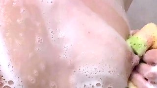 Big boobs milf masturbates with her dildo