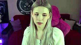 Close up Of Teen Masturbating