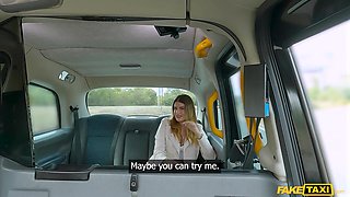 Gia Tvoricceli Needs Wealth in a Mature Taxi Ride