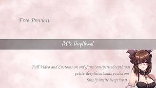 Petite Deepthroat Takes Double Cumshot in High Heels - Visible Cum #76