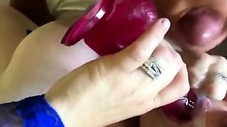 Playful Couple's Blowjob Fun