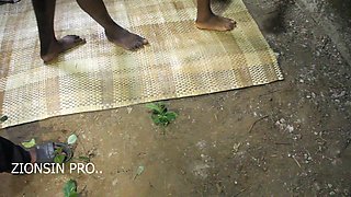 Local Uganda Teen Riding Dick in an Uncomplicated Building.. Zion 023