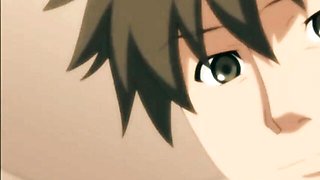 Provocative side chick at anime trailer