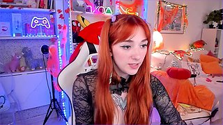 Big ass, red head, fortnite gameplay