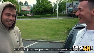 Vip4k. cougar with excellent natural figure got what she wanted