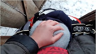 I Fuck A Stranger In The Mouth In The Toilet And Quickly Cum
