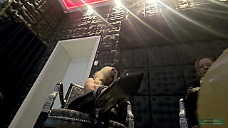 Sheela Sinner & Monika Schmidt Sph Blowjob Instruction Spitting Food Crushing Bootworship Verbal Humiliation Part 2