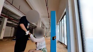 Having sex with college students in public places.