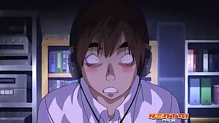 Hentai Pros - Busty Maid Fucks Favorite Customer Hard With Titty Play & Deep Creampie