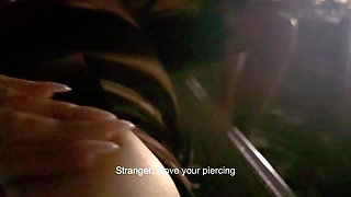 Dick Flash for Delivery Girl - She Grabs It!