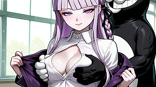 Danganronpa Student Uniform Teddy Bear Monster Gangbang Ai