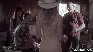 Cockhungry babes pussypounded in 3some