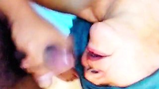 Mature cougar brings rich milk, gargles beefstick.