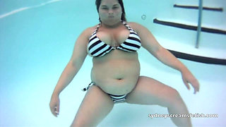 Underwater Puffy Cheeks & Open Eyes