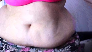 Big titted blonde milf solo toying