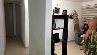 Step Sister's Boyfriend Pounds My Big Latina Ass Doggystyle While She Watches & Masturbates - Kylei Ellish, Celeste Alba, Milan Rodriguez