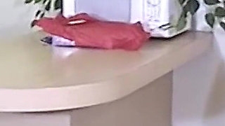 Real Teen Blonde Masturbating with a Dildo Homemade