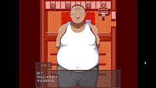 Hentai anime cartoon in a haunted house filled with wild adventures