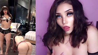Karely Ruiz Horny Teen Fuck with Friend Robertita - Big Tits Latina Creampie
