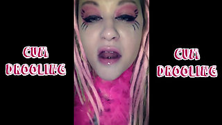 Cum drooling with slurping sounds extended