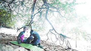 Plastic mantrap's threesome sex