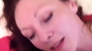 Amateur Russian Girl Facialed at Home