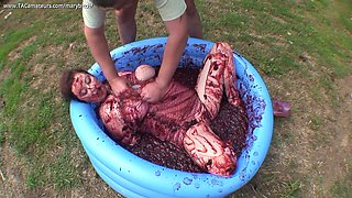 Bound & Fucked In Plum Jam Pt2 - MaryBitch