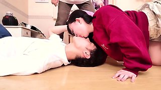 Secretary group sex hardcore fucking blond girl facia