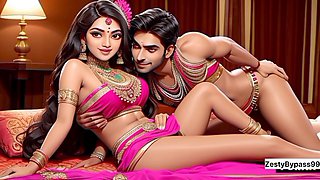 Indian family sex with hot Indian girl in hardcore 3D animated cartoon fantasy!