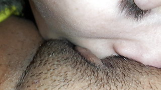 She Fucks My Pussy with Her Tongue to Orgasm