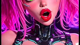 Cyberpunk Cute Boobs Jokes, Ai Animation