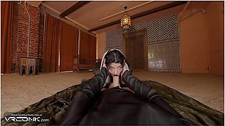 Brunette Chani In Uniform Rides Atreides Huge Cock In Dune Cosplay Parody Pt.1 With Harley Haze