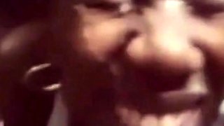 Ebony Amateur's Massive Facial