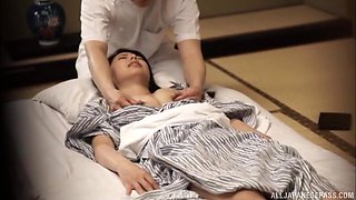 Sexy Japanese moans while getting fingered in the bedroom. HD