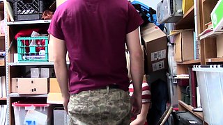 ShopLyfter-Guy Watches While Officer Fucks His Girlfriend