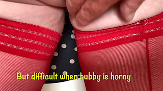 Mrs Mature Feet Trying to Do Housework