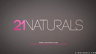 British Babe Gets Sensually Fucked - Brunette gets cum on pussy after amateur erotic hardcore