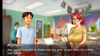 Looker Room Fun With Class Mate Episode 2 SummerTime Saga GamePlay