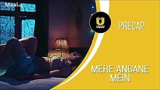 Hot MILF in black bra erotic scene