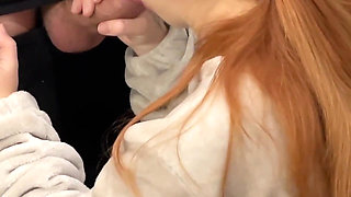 My Stepsister Put on a Movie with Erotic Scenes, and She Couldn't Resist the Urge to Fuck.