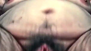 Horny Fat BBW Hairy Pussy Solo Masturbation - Moaning Wet Bush Orgasm