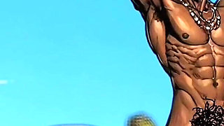 Pumpkin Hookup in Africa: White American Wife Rides Big African Cock